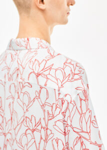 EYMON – Ecru AOP S/S Shirt