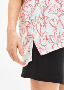 EYMON – Ecru AOP S/S Shirt