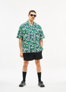 EYMON – Green AOP S/S Shirt