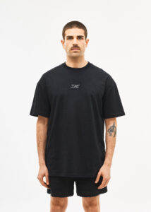 BYRON – Black OVS Tee With Logo