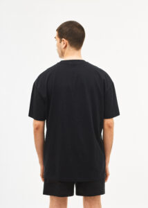 BYRON – Black OVS Tee With Logo