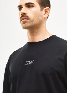 BYRON – Black OVS Tee With Logo