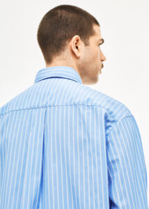 ELYGER – Blue Striped L/S Shirt