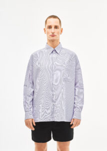 ELYGER – Purple Striped L/S Shirt