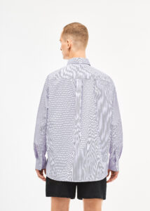ELYGER – Purple Striped L/S Shirt