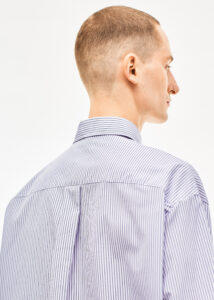 ELYGER – Purple Striped L/S Shirt