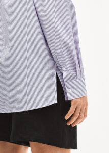 ELYGER – Purple Striped L/S Shirt