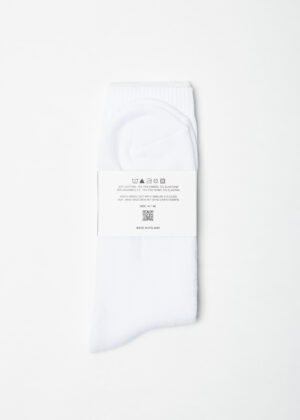 VITUS – White Socks With Logo